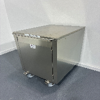 Stainless Steel Cabinet on Wheels image 2